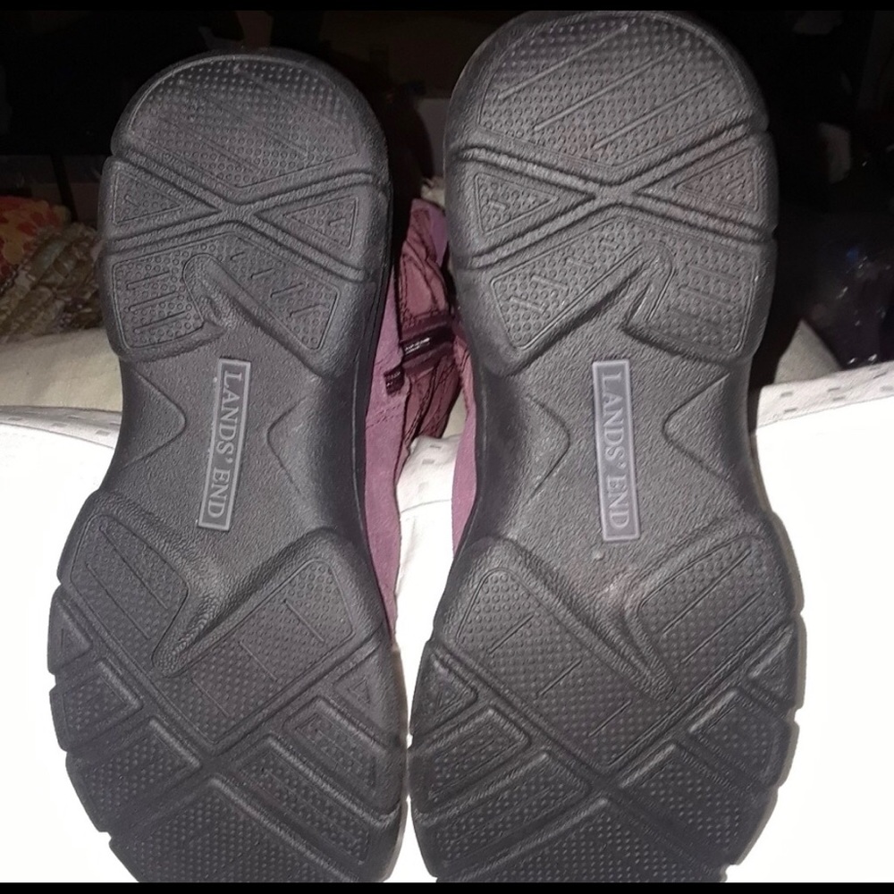 🌹🌹Brand New Land’s End Purple boots Size 7.5🌹🌹 - Picture 4 of 5